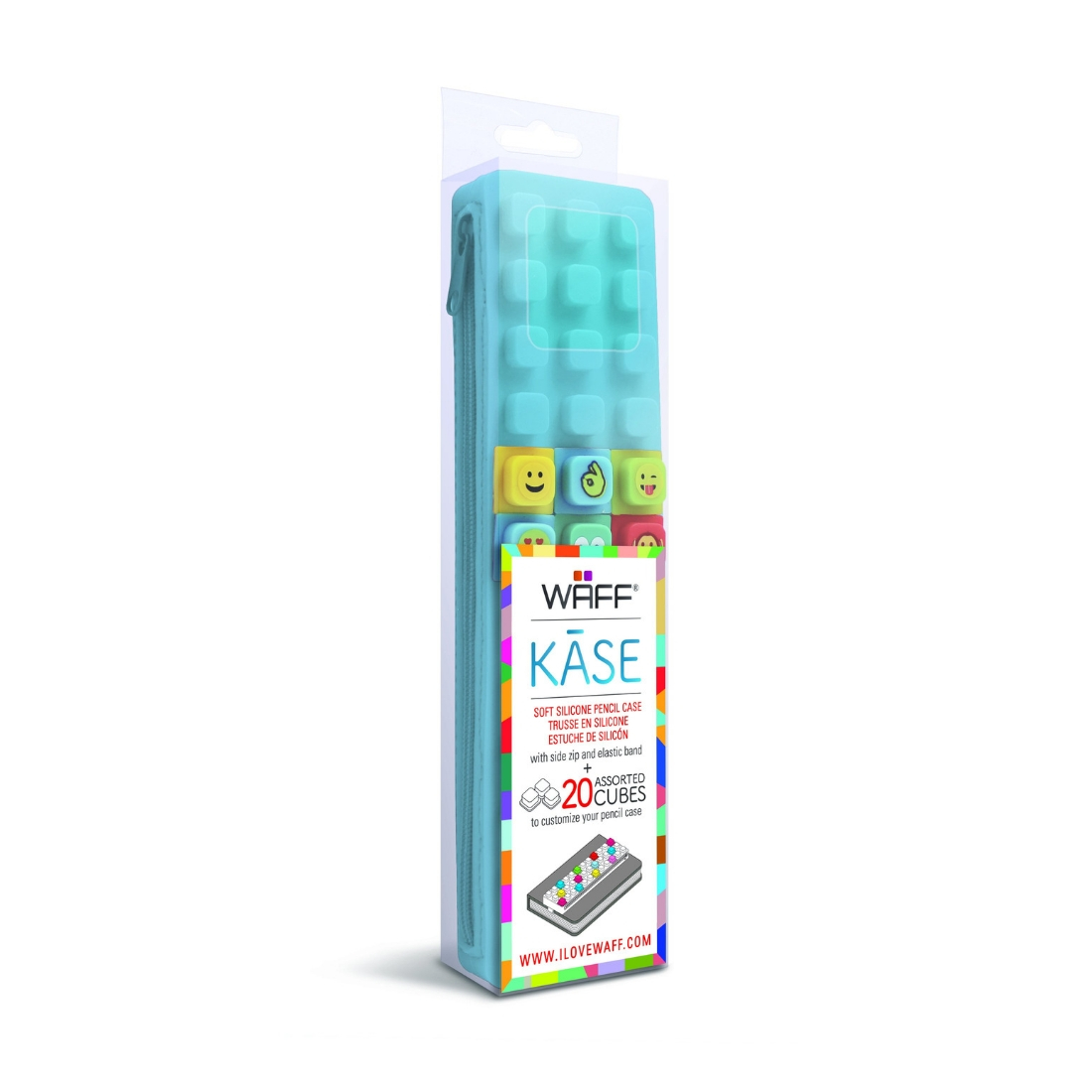 SLOFI134, Kase Waff Pencil With Cubes Red