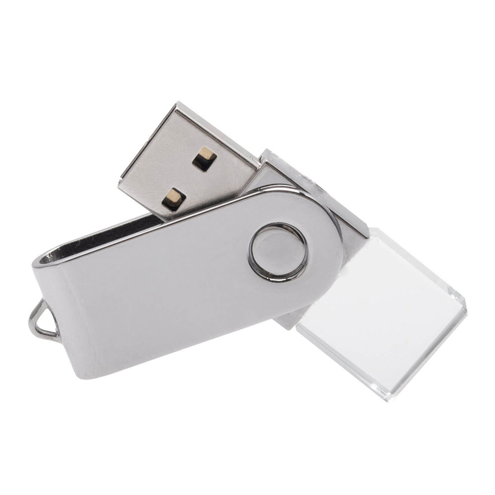 SLUSB142, Memoria USB giratoria de acrílico 8GB