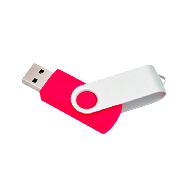 LD101-4GB, Memoria USB Giratoria con Clip Metálico