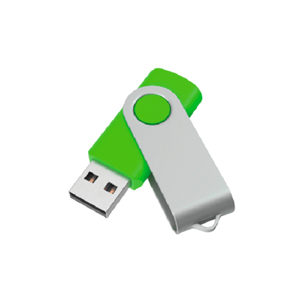 LD101-16GB, Memoria USB Giratoria con Clip Metálico