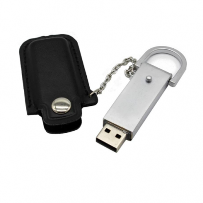 USB227, MEMORIA USB FUNDA DE CUERO